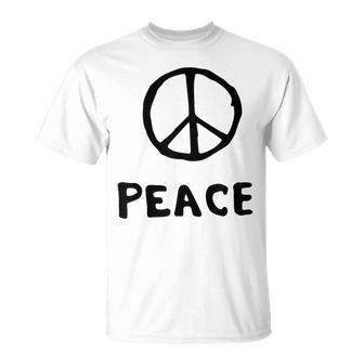 平和の印 平和のシンボル 世界平和 希望 調和 Peaceign World Peaceymbol Hope Tシャツ - Kawaiitshirt