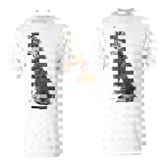 灰色オオカミ 伝統的な日本の龍の入れ墨 入泉 Tシャツ - Kawaiitshirt