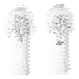 私は物理科学が大好きです数学グラフ数式方程式オタクオタク賢い学生教師 Tシャツ - Kawaiitshirt