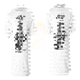 筋トレ ジム やる気がないなら家に帰れ トラ猫 ねこ Tシャツ - Kawaiitshirt