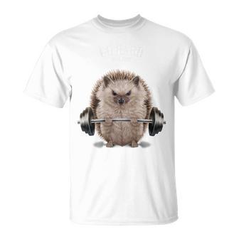 筋トレ ジム やる気がないなら家に帰れ ハリネズミ Tシャツ - Kawaiitshirt