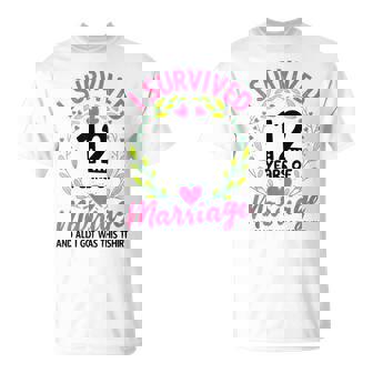結婚12年 結婚12周年 Tシャツ - Kawaiitshirt