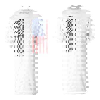 葉巻ウィスキーガン&フリーダム アメリカ国旗 7月4日 バック Tシャツ - Kawaiitshirt