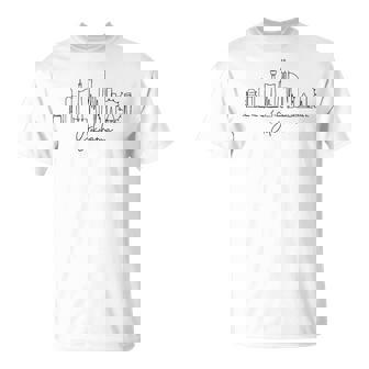 街 スカイライン 旅行 お土産 観光 横浜 日本 Tシャツ - Kawaiitshirt