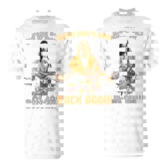 誰が戻ったと思う？また戻ってきましたイエスキリストハッピーイースター Tシャツ - Kawaiitshirt