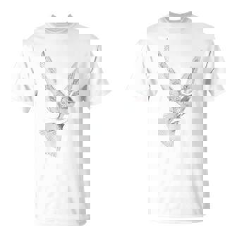 鳩 動物 男性 女性 モチーフ 恋人 自由 デザイン 平和 Tシャツ - Kawaiitshirt