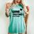 Wine Tasting Is Myport 面白いワインの名言 レディースオーバーサイズコンフォートTシャツ Chalky Mint