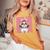 コケット 弓 シーズー 女の子 犬 ママ 母の日 ピンク レディースオーバーサイズコンフォートTシャツ Mustard