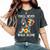 Autism Mom You Will Never Walk-Alone Support Autism Son Women's Oversized Comfort T-Shirt Pepper