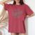 Baptized 2025 Baptism Christian Jesus Christ God Church Women's Oversized Comfort T-Shirt Crimson