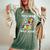 Autism Mom You Will Never Walk-Alone Support Autism Son Women's Oversized Comfort T-Shirt Moss