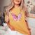 蝶と花、日本の桜と蝶 レディースオーバーサイズコンフォートTシャツ Mustard 蝶と花、日本の桜と蝶 レディースオーバーサイズコンフォートTシャツ Mustard