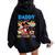 Daddy Of Birthday Girl Gracie Birthday Dolls Girl Party Women Oversized Hoodie Back Print Black