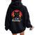 Cat Lady Mommy Cat Lovers Retro La Mejor Mamá De Gatos De La Historia Women Oversized Hoodie Back Print Black