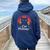 Cat Lady Mommy Cat Lovers Retro La Mejor Mamá De Gatos De La Historia Women Oversized Hoodie Back Print Navy Blue