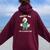 Trust Me I'm A Ducktor メディカルしゃれクワック ダックドクター レディース オーバーサイズ パーカー バックプリント マルーン Trust Me I'm A Ducktor メディカルしゃれクワック ダックドクター レディース オーバーサイズ パーカー バックプリント マルーン