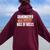 Grandma Nonna Cuello Women Oversized Hoodie Back Print Maroon Grandma Nonna Cuello Women Oversized Hoodie Back Print Maroon