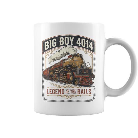 Big Boy 4014 Steam Engine Locomotive Train Vintage Railroad Coffee Mug -  Seseable