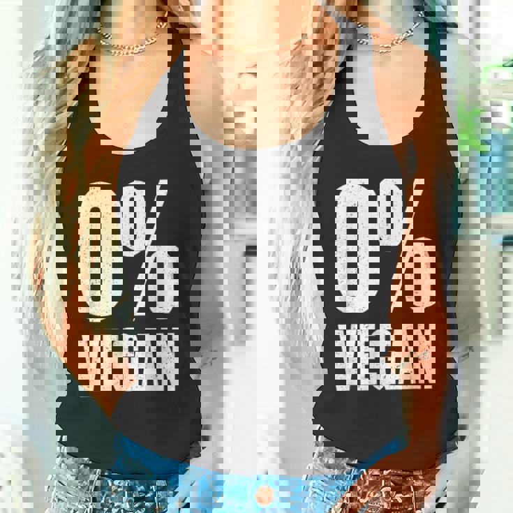 0 ビーガンゼロ パーセントビーガンカーニボア タンクトップ