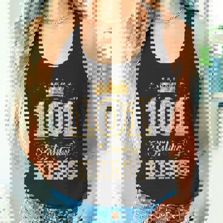 101歳の誕生日王 101歳の誕生日パーティー タンクトップ