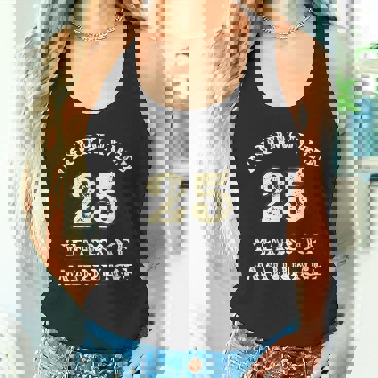 25 Years Of Marriage For ギフト 結婚25周年記念 タンクトップ