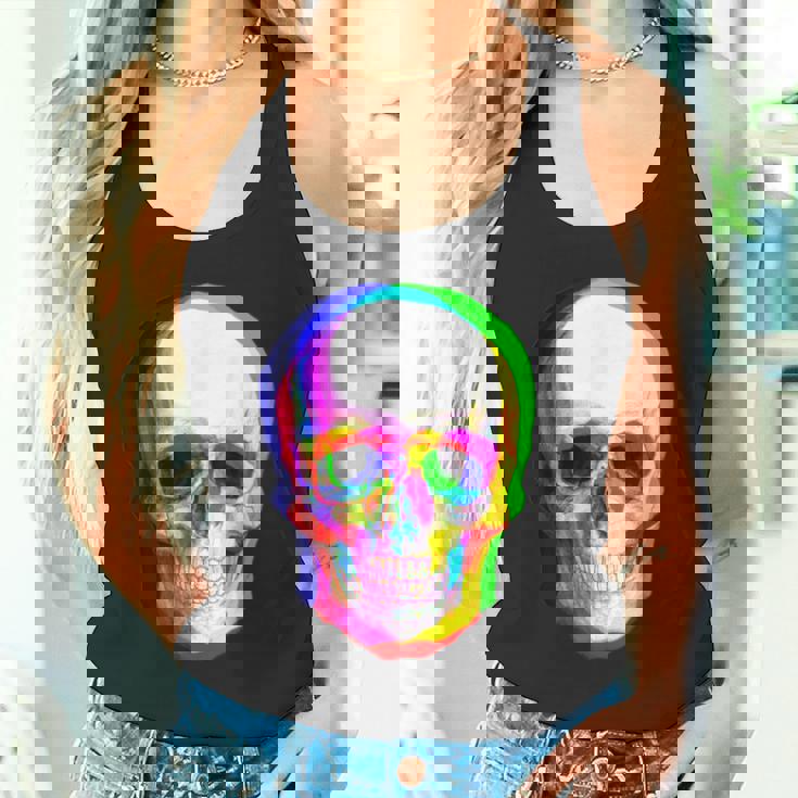 3Dスカル。 タンクトップ