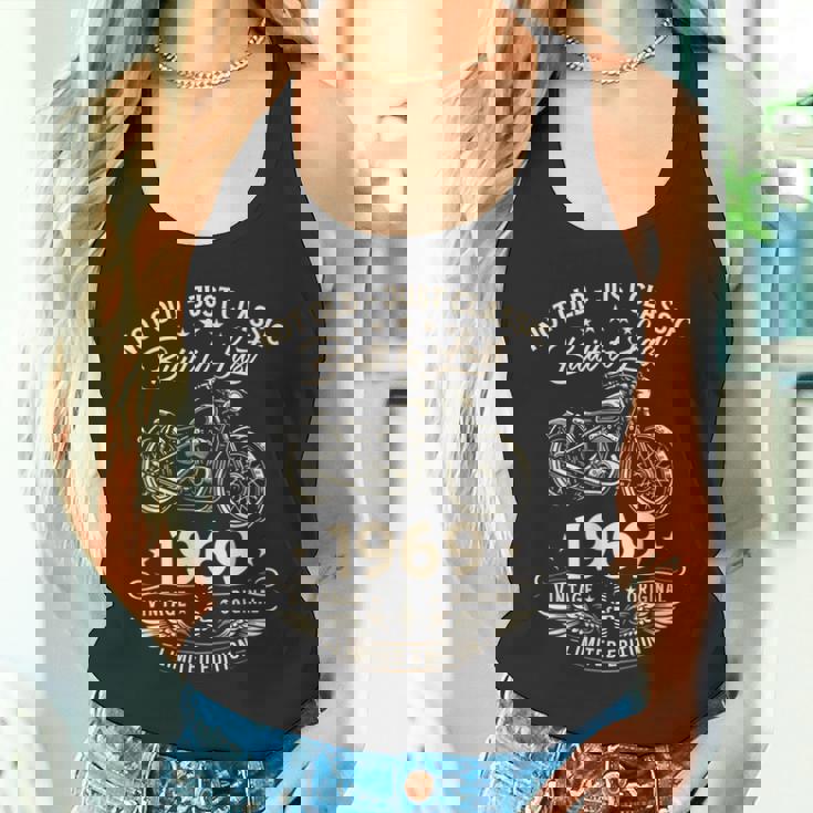 57 歳の誕生日男性オートバイ バイクに乗る人 1969 タンクトップ