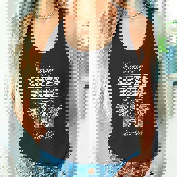 70歳 モーターサイクリスト モーターサイクル ライダー 1954 70歳の誕生日 タンクトップ