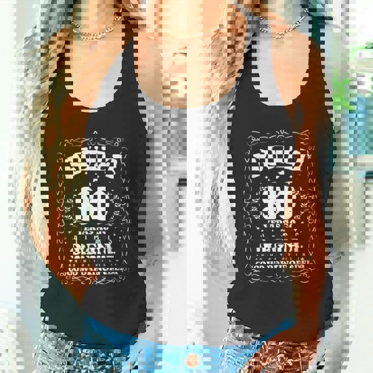 80年前に建てられたヴィンテージファニー80歳の誕生日。 タンクトップ