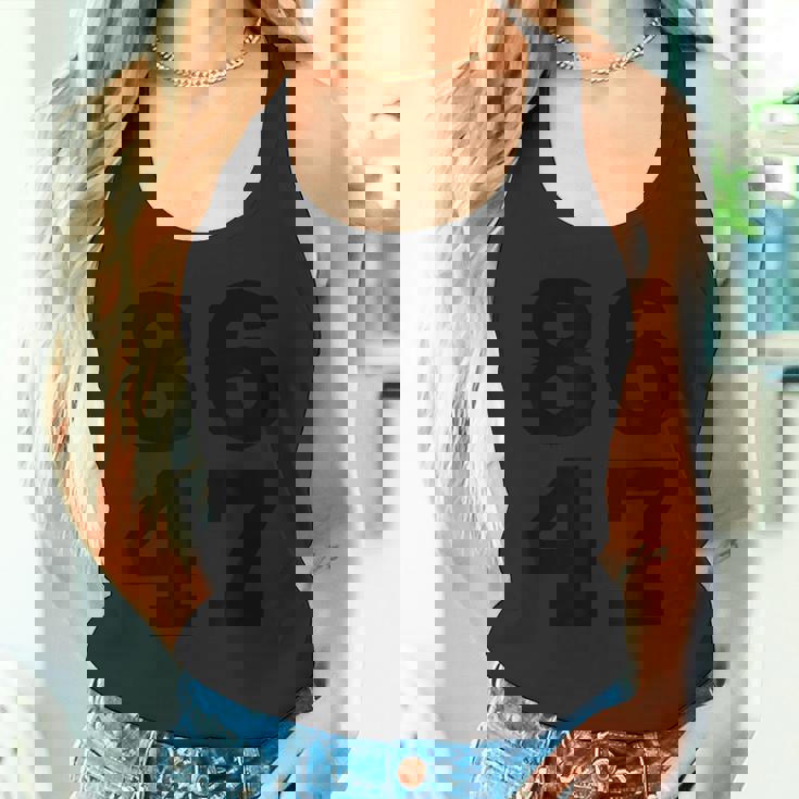 86 47 アンチ・トランプ 微妙 アンチ・トランプ 8647 タンクトップ