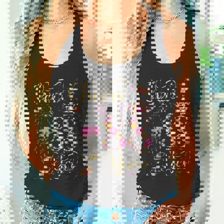 88歳、88歳の女王の誕生日、88歳の誕生日に乾杯。 タンクトップ