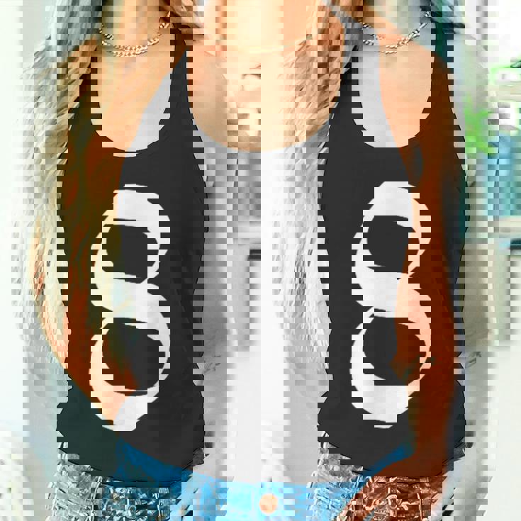 8番目 古英語の中世スタイルの8番 タンクトップ