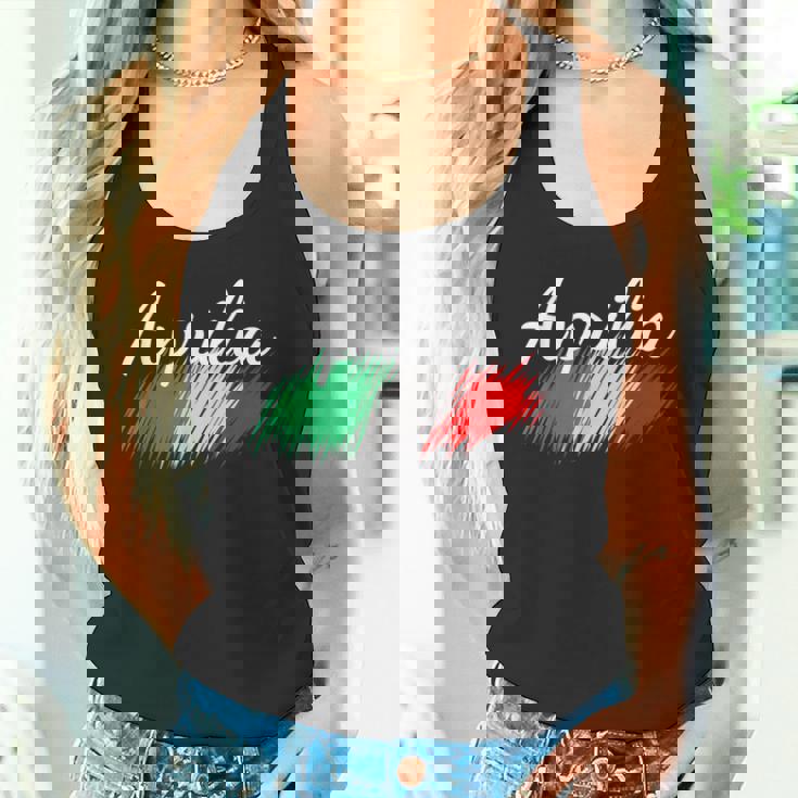 Aprilia イタリア 国旗 イタリア お土産 贈り物 お揃い イタリアン タンクトップ