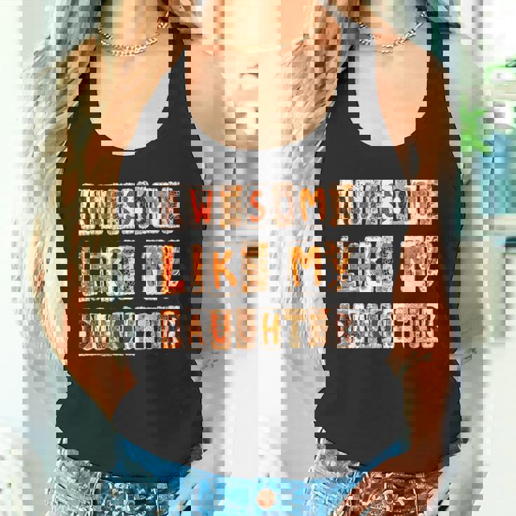 Awesome Like My Daughter For Men Dad Fathers Day Tank Top