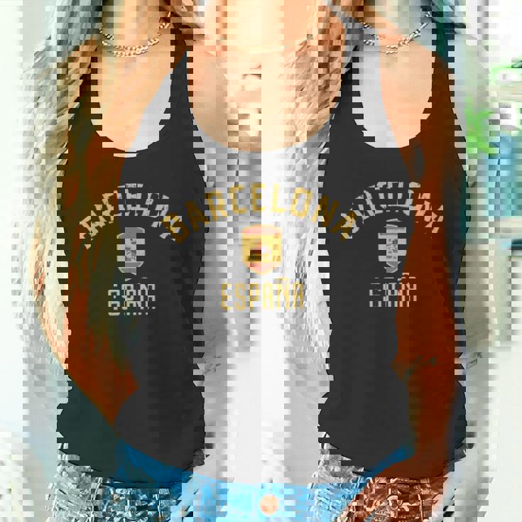 Barcelonapain スペイン、バルセロナ 長袖tシャツ タンクトップ