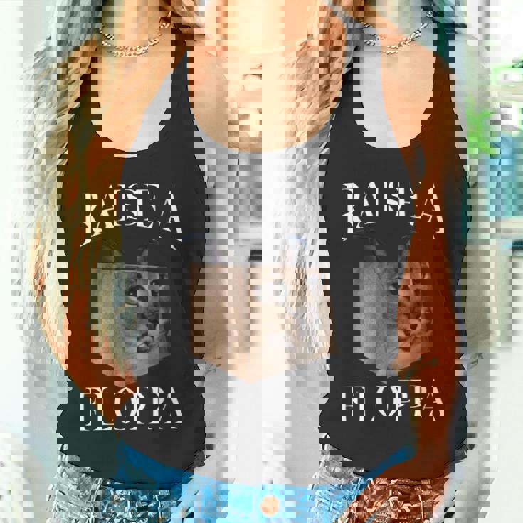 Big Floppa カラカルキャットミーム Raise A Floppa 長袖tシャツ タンクトップ