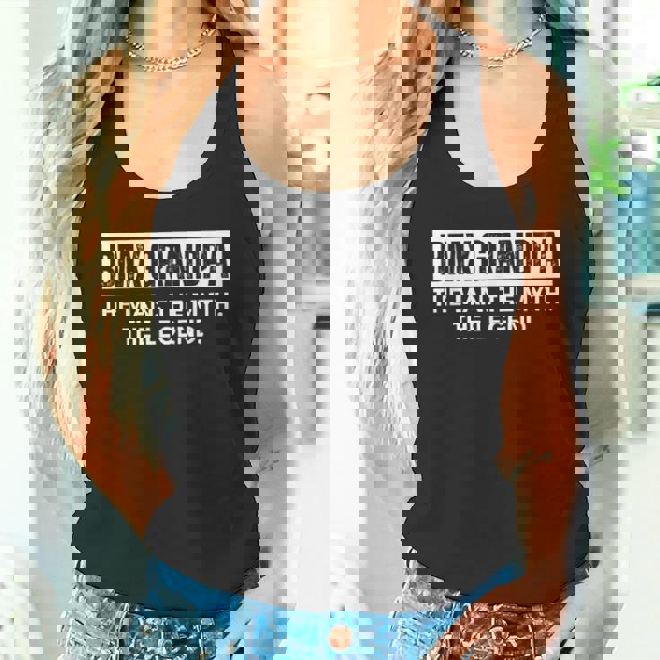 Bmx Grandpa The Man The Myth The Legend タンクトップ