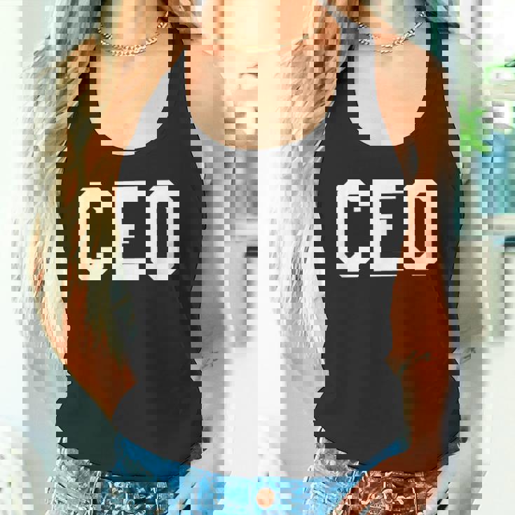 Ceo 最高経営責任者 ボス タンクトップ
