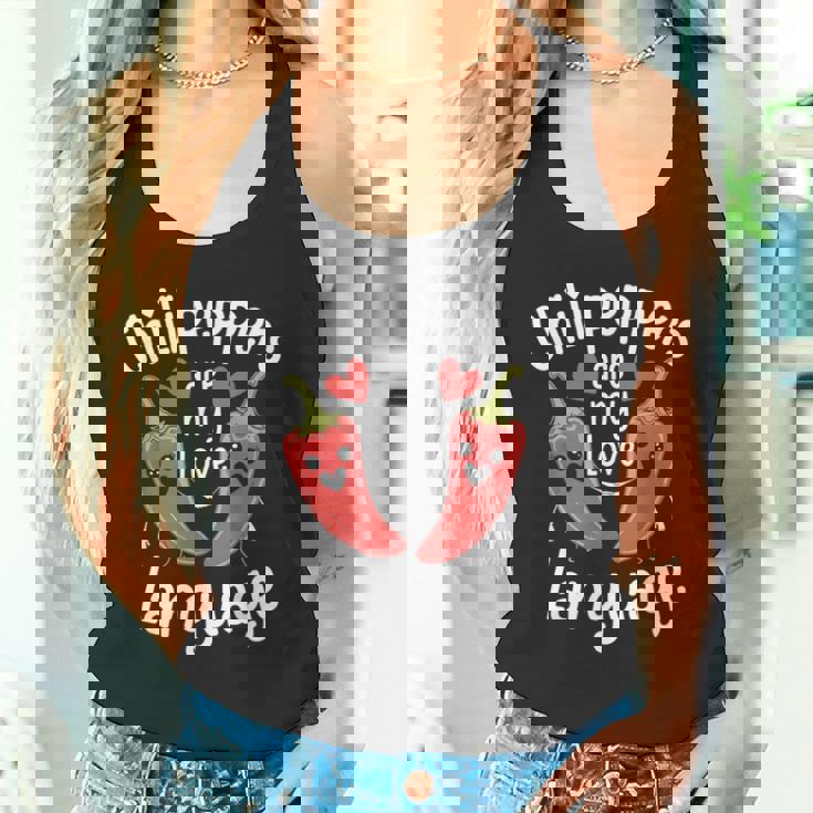 Chili Hot Pepper Spicy Food Chillis Kawaii Tank Top