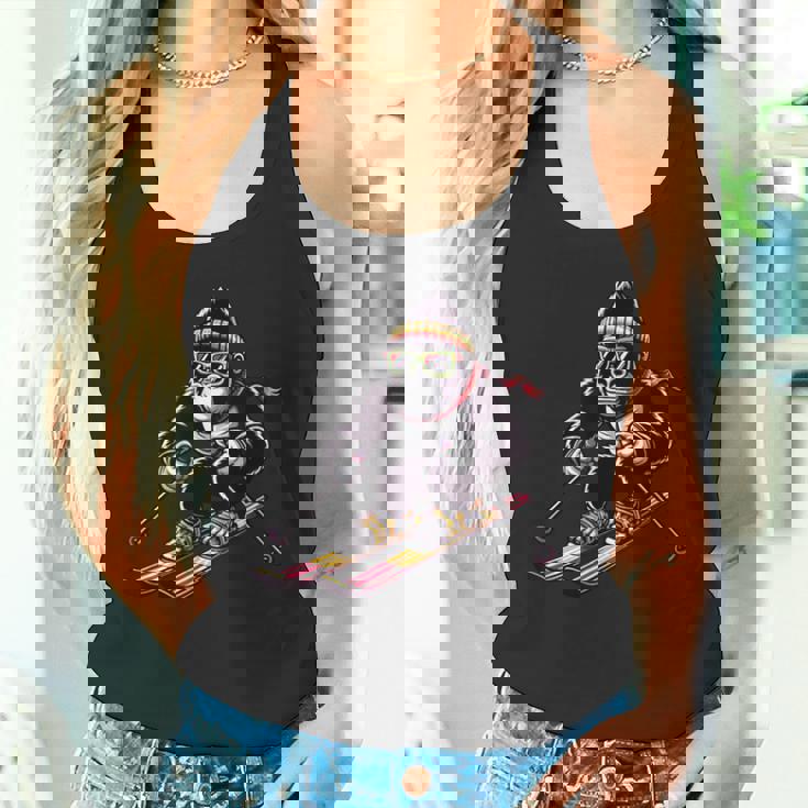 Comic Gorilla スキーヤー スキー タンクトップ