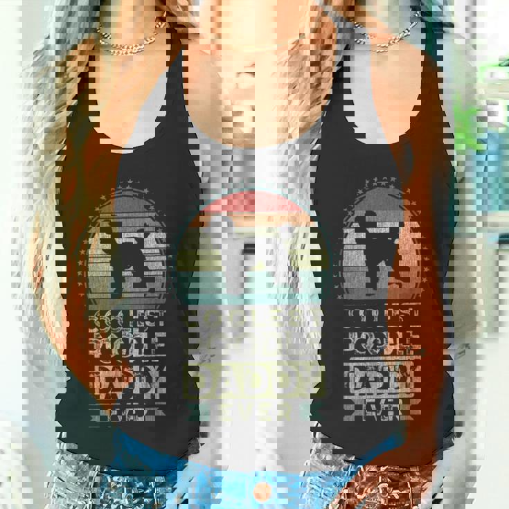 Coolest Poodle Daddy Ever Father's Day Dad タンクトップ