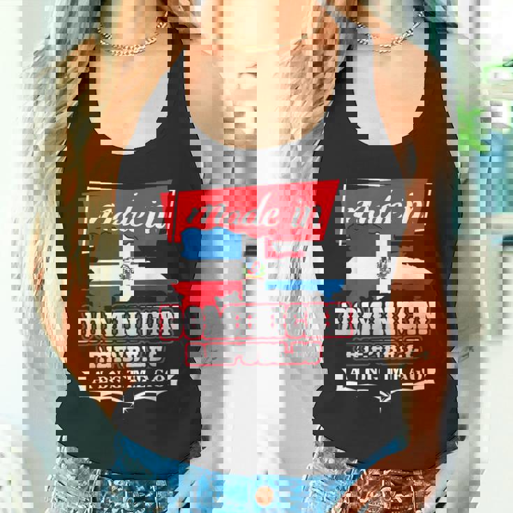 Dominican Republic Long Ago Country Flag Dr Native タンクトップ