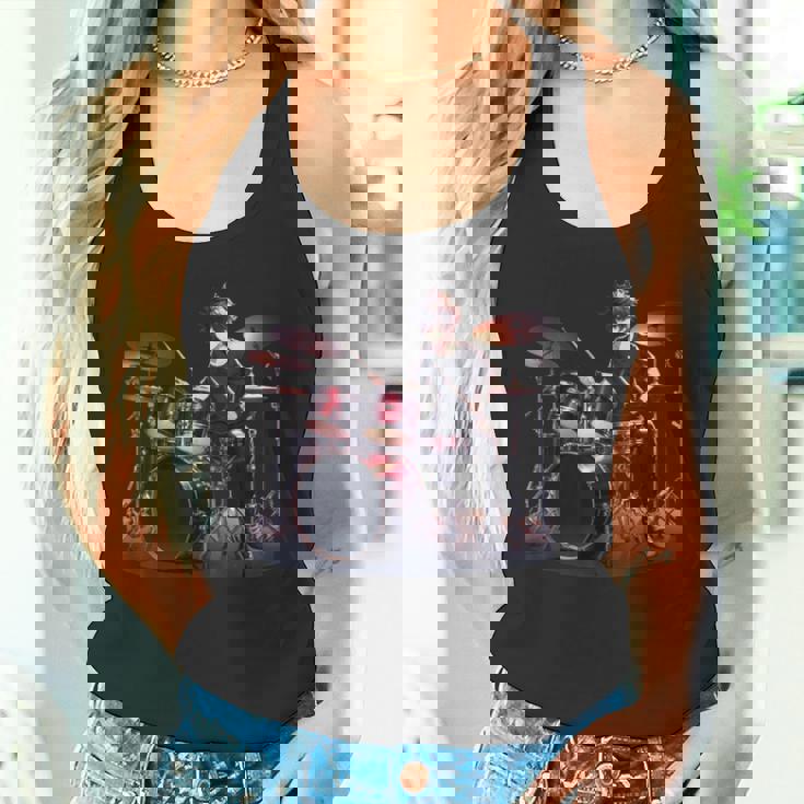 Drums ドラマーバンド ドラムセット ドラムセット タンクトップ