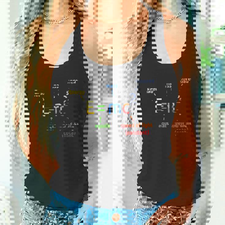 E Equals M C 2乗 EMc2 科学方程式 タンクトップ