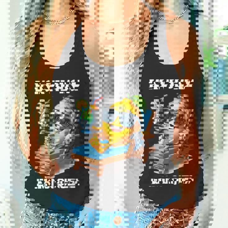 Easy Peasy レモンスクイーズ 長袖tシャツ タンクトップ