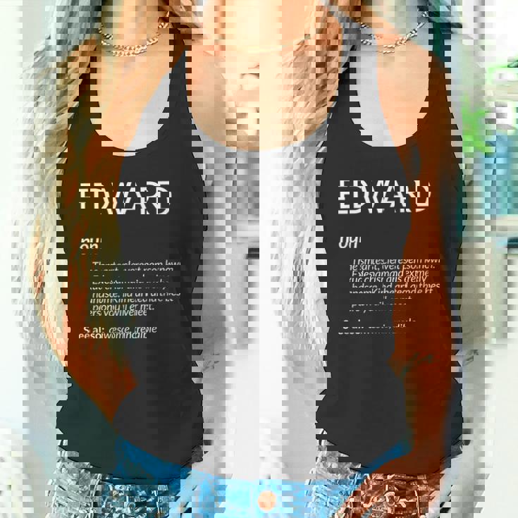 Edward Is The Best Name Definition Ed Edward タンクトップ