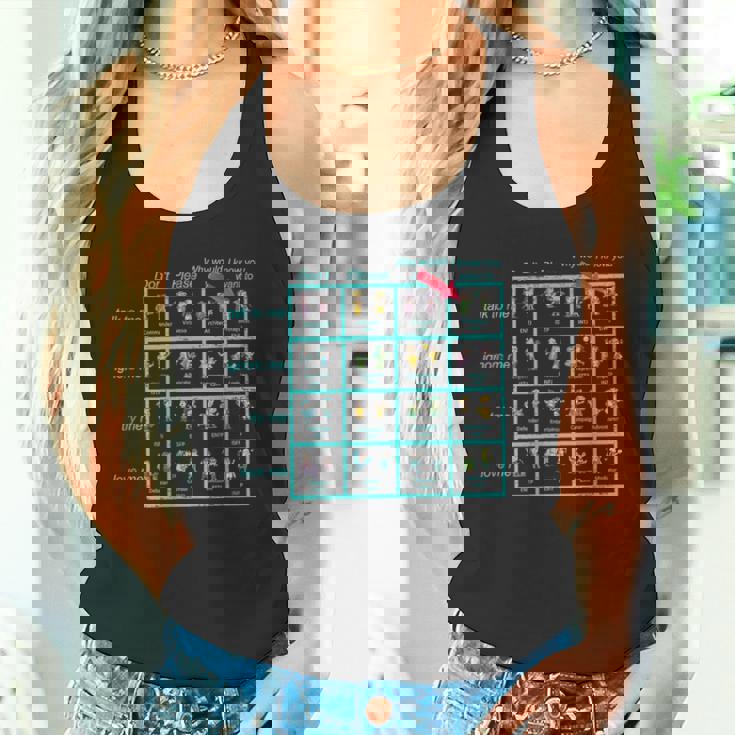 Enfj パーソナリティチャート インスピレーション グッズ タンクトップ