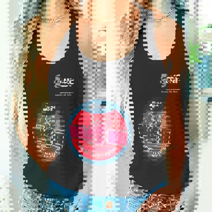 Esa欧州宇宙機関ミッション彗星迎撃パッチ タンクトップ