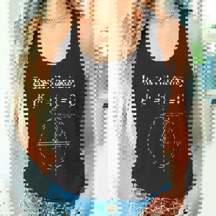 Euler's Identity Complex 数学教師 オタクギフト タンクトップ
