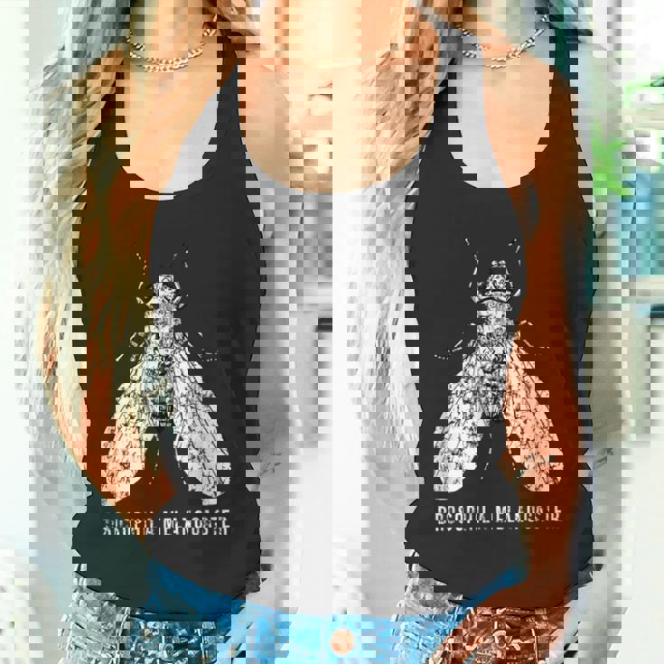 Fruit Fly Drosophila Melanogaster Forcientists タンクトップ